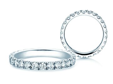 Engagement ring Dusk in white gold