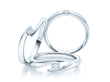 Tension rings - modern and simple