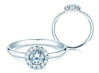 Engagement ring Flower