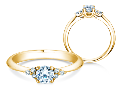 Engagement ring Glory Diamond in yellow gold